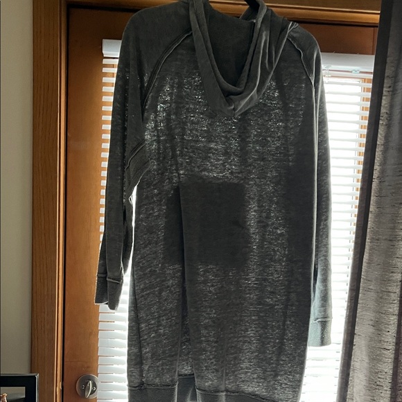Neon Buddha Gray Hooded Tunic - Picture 2 of 3